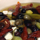 Griekse biologische olijven